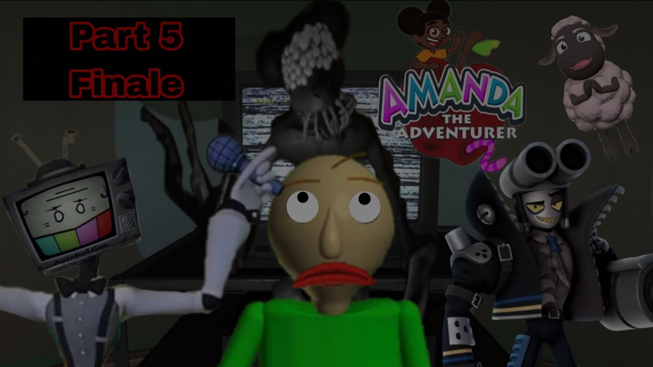 Baldi Plays Amanda The Adventurer 2 Part 5 Finale Ft. Mr. Puzzles And Mr. WPNZ 