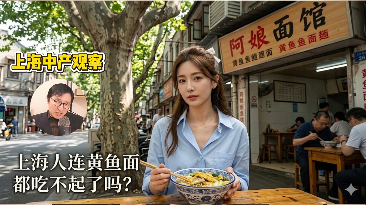 🍜上海人连一家黄鱼面店都养不活了吗？深度拆解阿娘面馆结业背后的经济真相 | 餐饮寒冬 | 消费降级 | 上海生活 | 经营成本 | 宏观趋势 | 购买力 | 产业转型