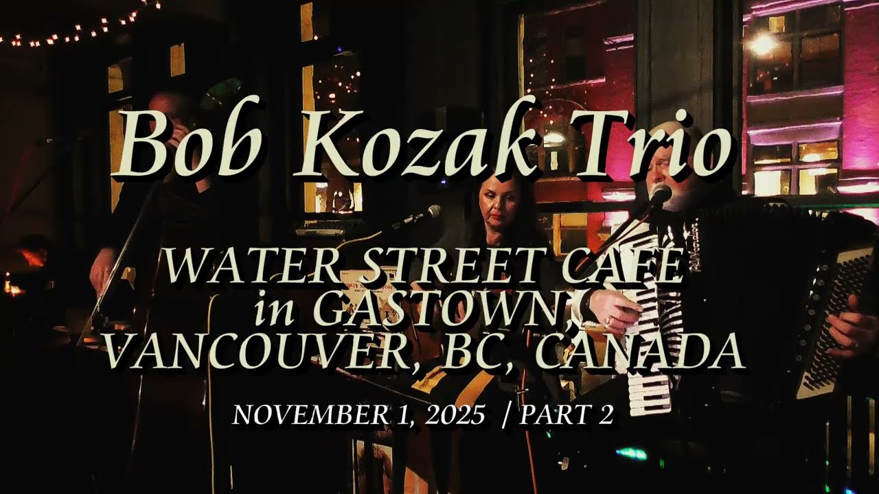 BOB KOZAK TRIO / November 1, 2025 / PART 2