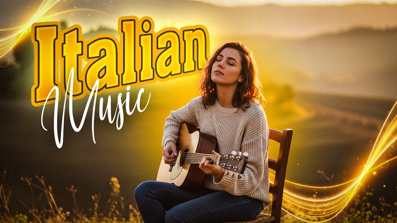 🎶 Italian Guitar Music for Relaxation 🎶 3+ Hours Scenic Italy Ambience