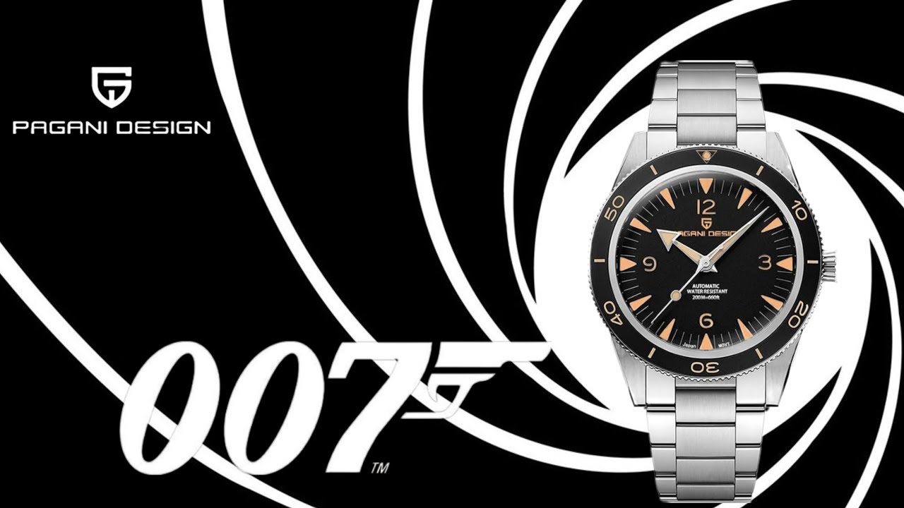 Pagani PD YS005 / Omega Seamaster 300 Hommage / deutsch