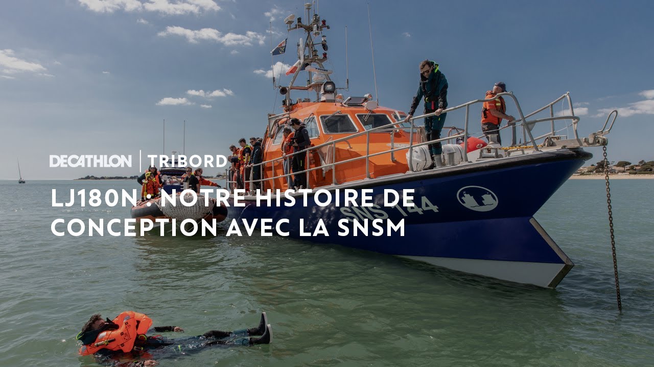TRIBORD x SNSM  - Histoire de conception du gilet LJ180N