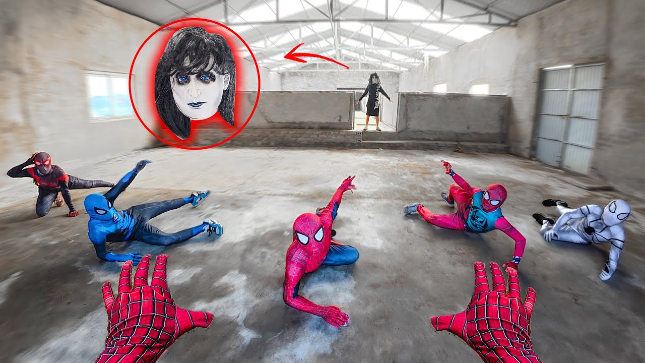 The Battle Between Team Spider-Man and Serbian Dancing Lady | Who Will Be the Winner? ( Action POV )