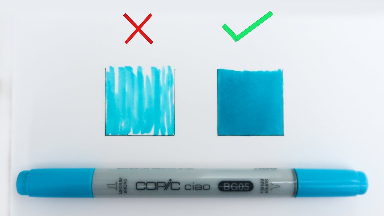 Colorier comme un PRO ! Comment utiliser les feutres a alcool ( COPIC MARKER )