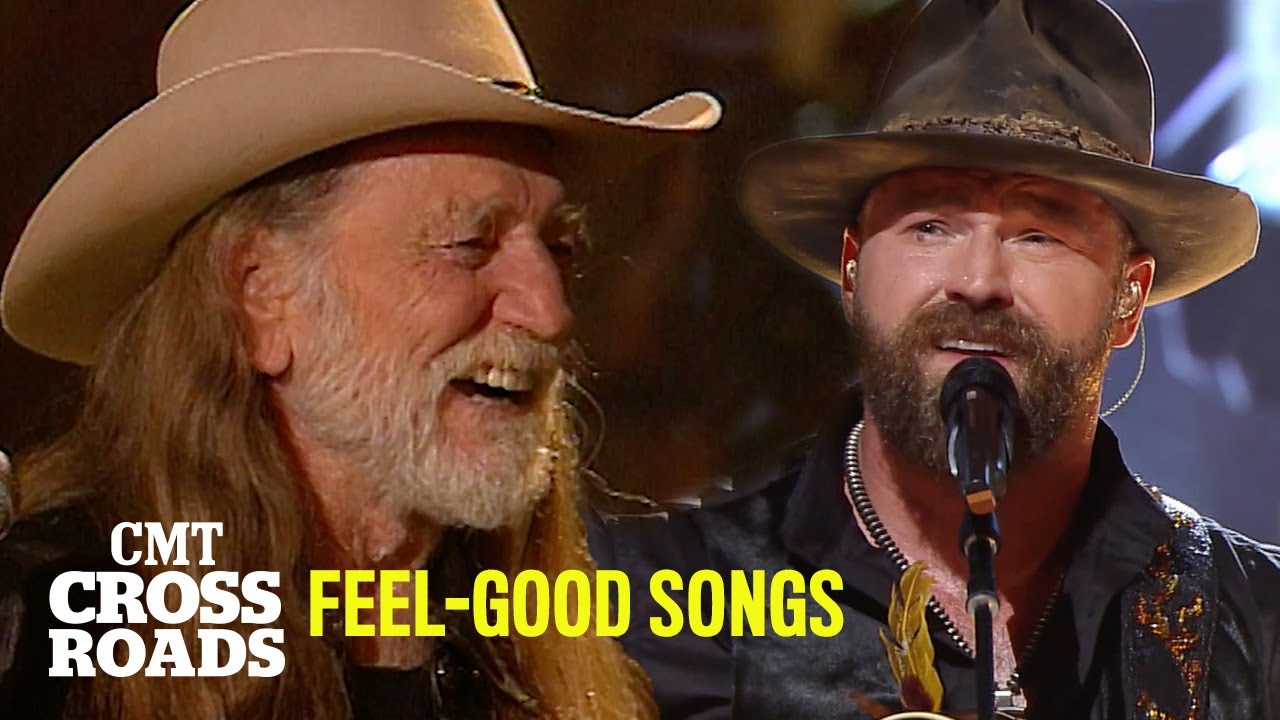 Feel-Good Songs feat. Zac Brown Band, Sheryl Crow, Brett Eldredge + More! | CMT Crossroads