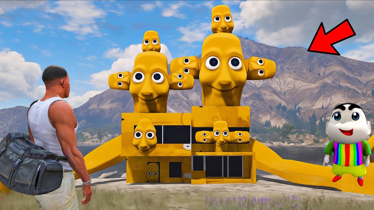 FRANKLIN & SHINCHAN FOUND TUNG TUNG TUNG SAHUR SECRET HOUSE IN GTA 5