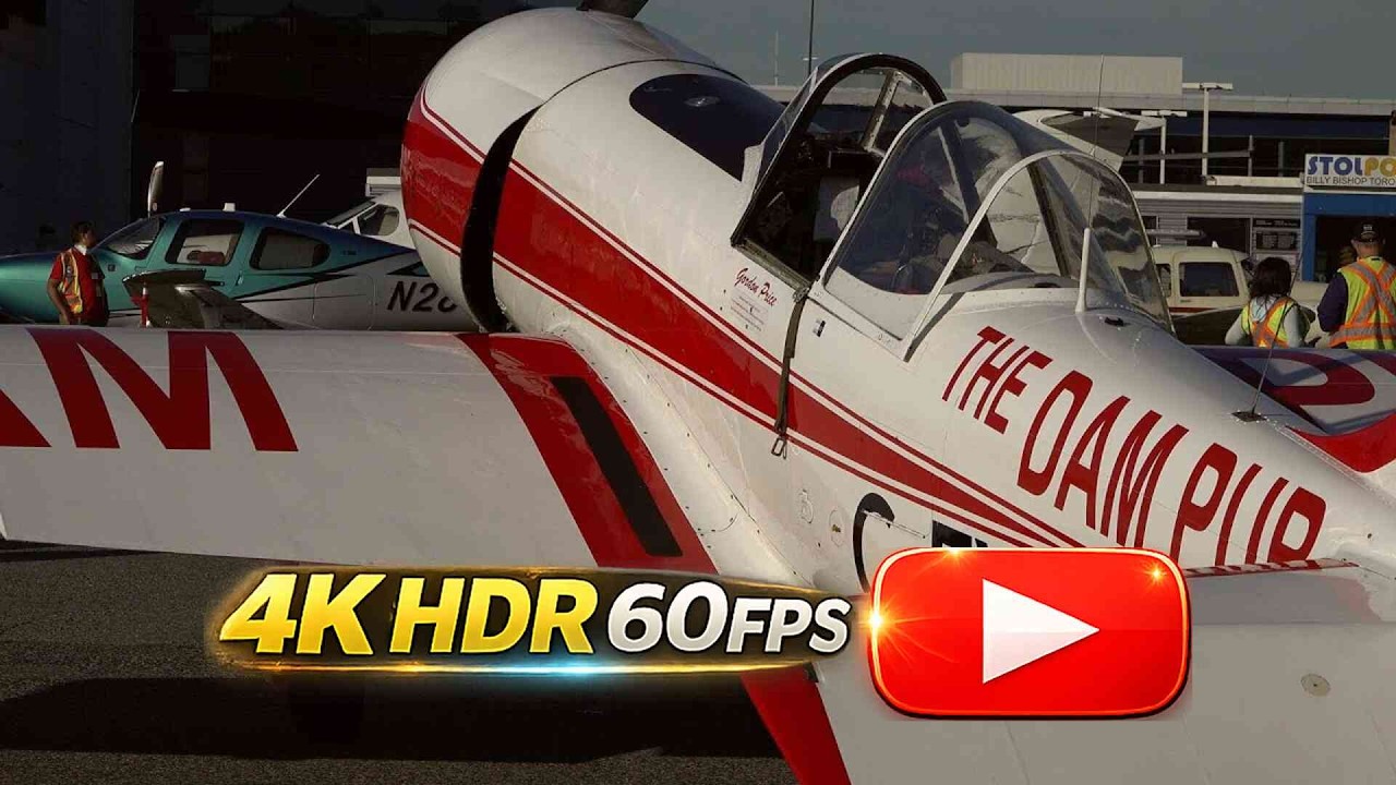 ✈️ Gordon Price in his prototype YAK 50 at the Canadian International Air Show 2022 (4K HDR)