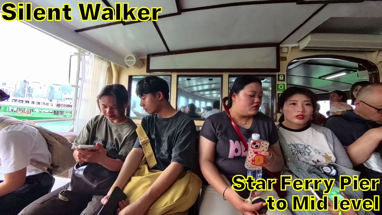 4K Hong Kong Adventure: Star Ferry Ride, IFC Mall, Central Market & Mid-Levels Escalator Walk