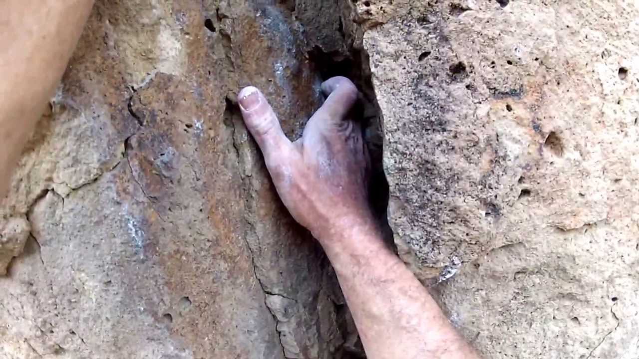 Malibu Creek's state park  rock climbing Ape's wall area