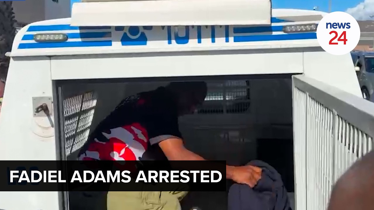 WATCH | National Coloured Congress MP Fadiel Adams arrested