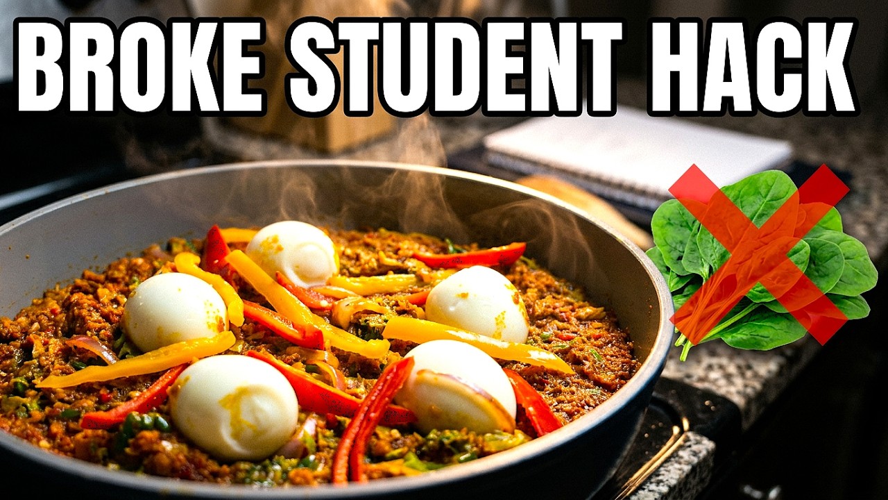 Broke Student Spinach Stew (No Spinach Needed)