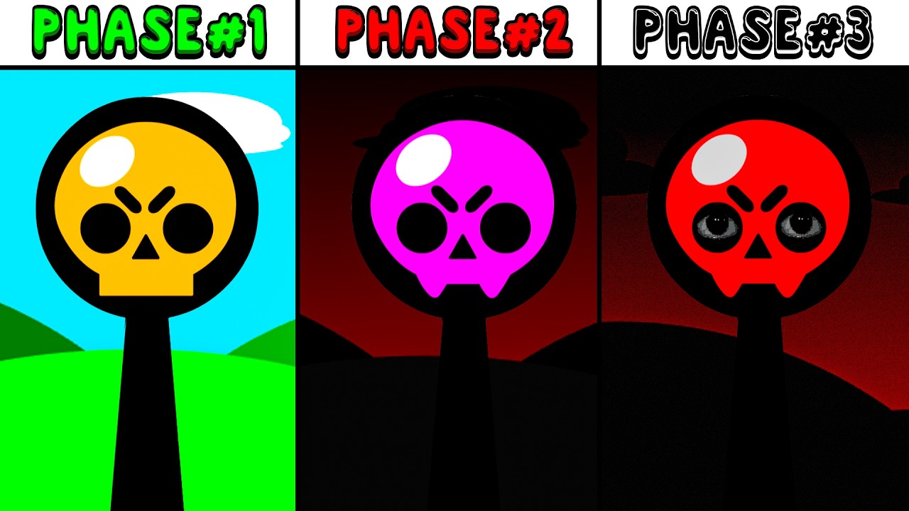 All Phases in Incredibox Sprunki Oc of Brawl Stars: From Phase 1 to Phase 3