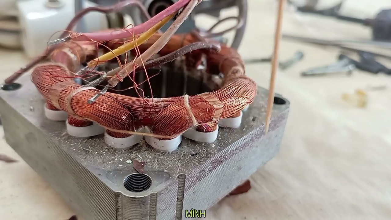 Nguyên nhân chính làm đứt dây lõi quạt điện.