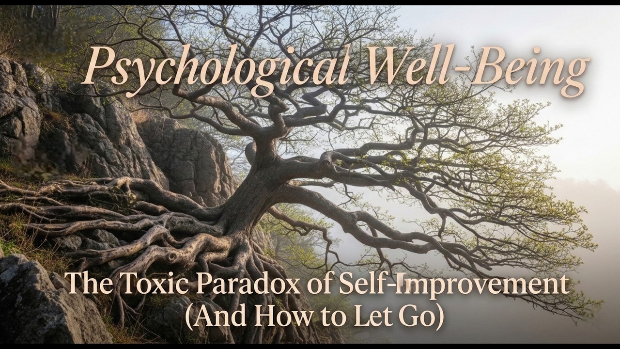 The Toxic Paradox of Self-Improvement (And How to Let Go)
