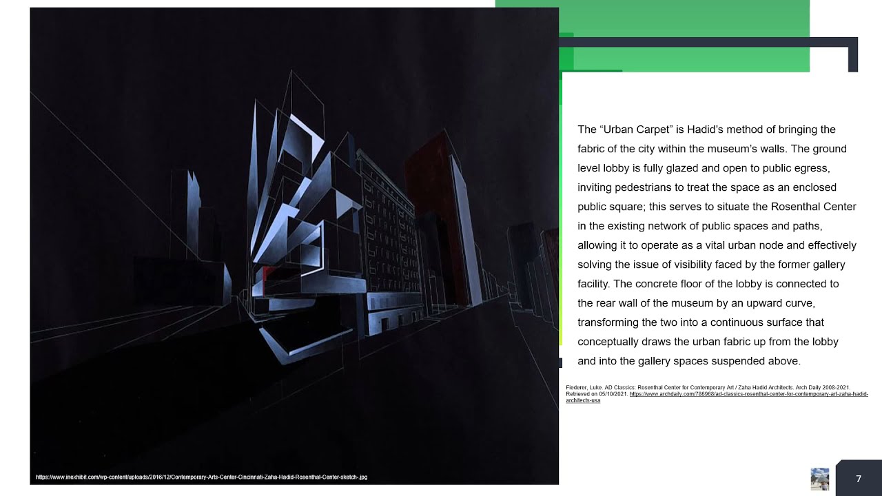 Zaha Hadid Contemporary Arts Center CAC