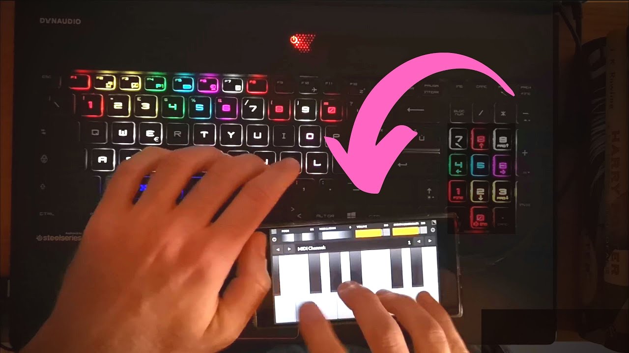 Smartphone App + Computer Keyboard Solo