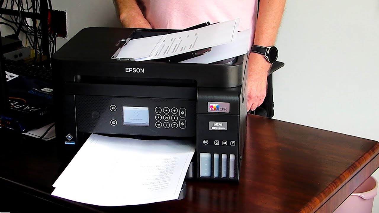 Совершенно новый EPSON EcoTank ET-3850 &mdash; Часть 2: Демонстрация с АПД и двусторонней печатью