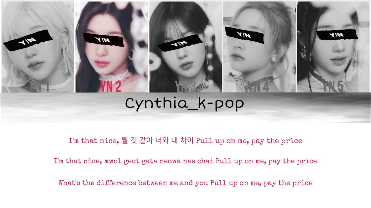 FOREVER by Babymonster (Your Girl Group) 5 members version (Colour Coded Lyrics) | Cynthia_k-pop |