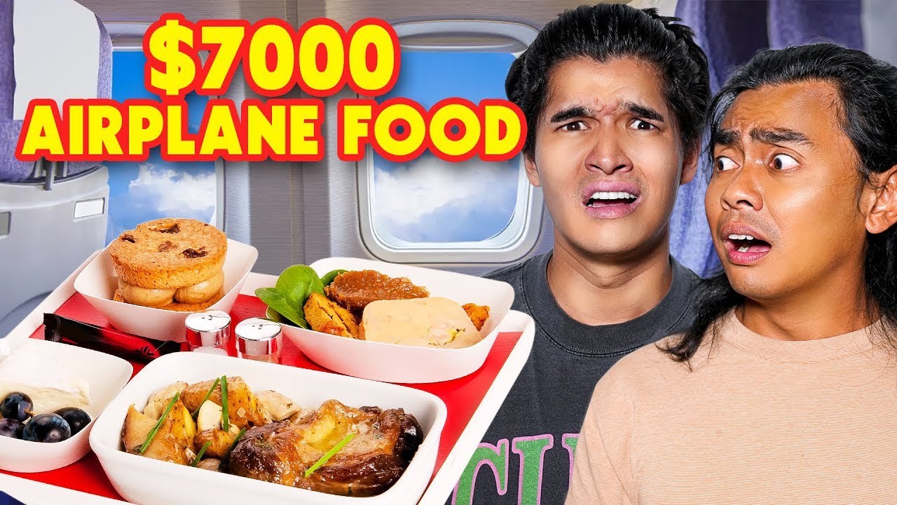 Business vs Economy Class Food
