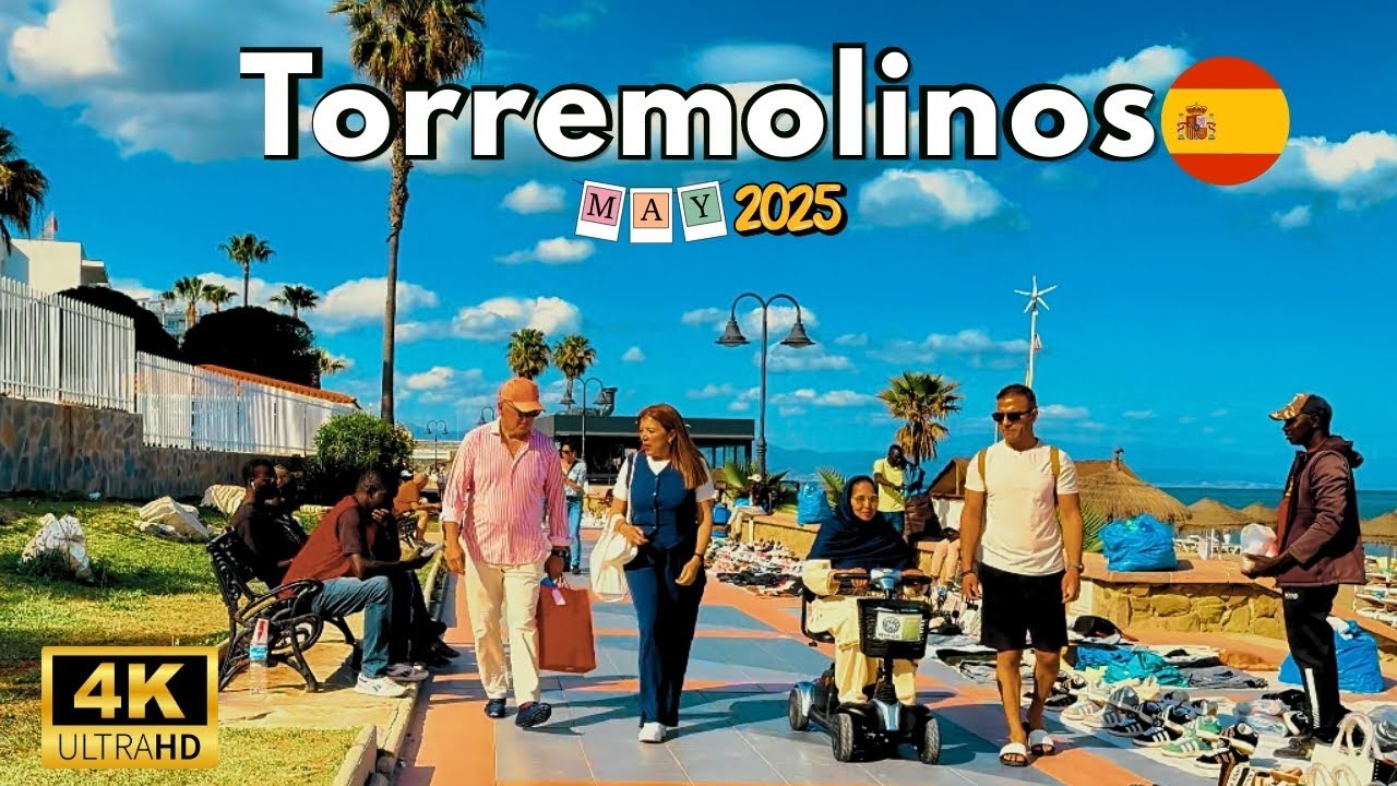 Live from Andalusia! Walking Through La Carihuela, Torremolinos 🇪🇸🌊