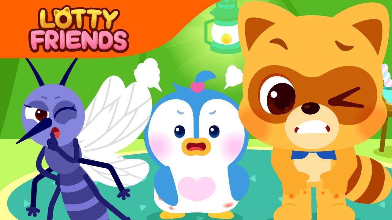 Fight Against Mosquitoes🦟💢| Kids Songs & Nursery Rhymes | Mosquito Song | Lotty Friends