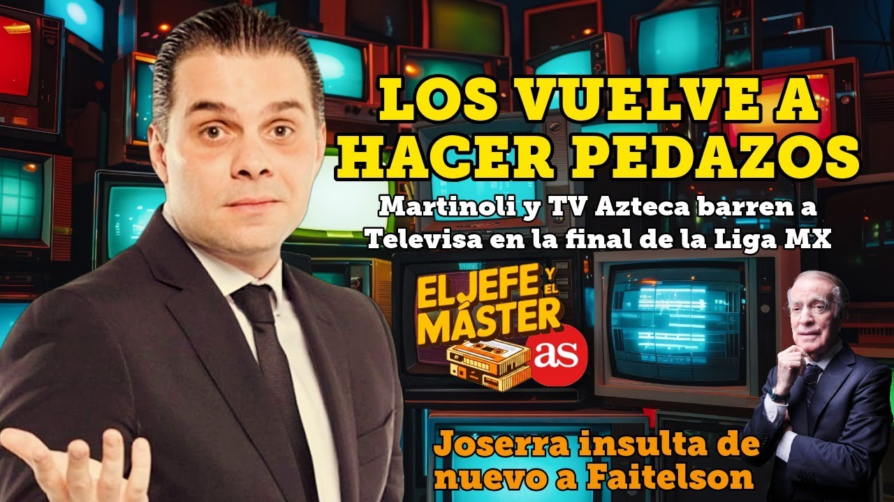 MARTINOLI HACE PEDAZOS A TELEVISA