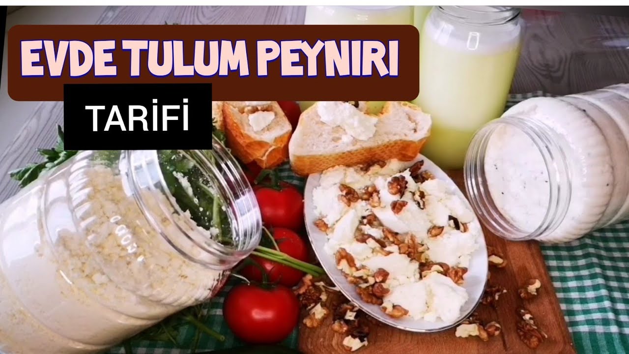 Evde Mayasız Tulum Peyniri Nasıl Yapılır, Tüm Püf Noktalarıyla