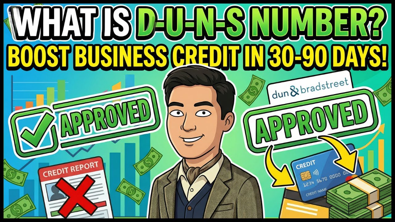 What is Dun and Bradstreet (D-U-N-S Number) & How To Get it To BUILD Business Credit in 30-90 Days?