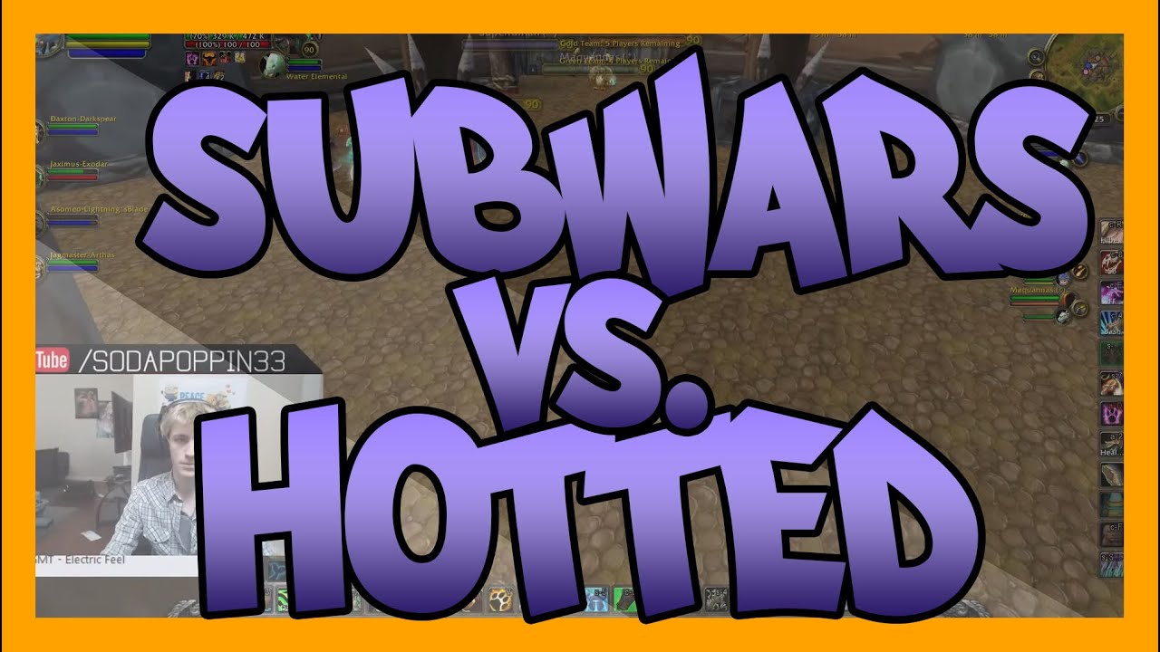 Sodapoppin vs Hotted Five 1v1 SUBWARS!