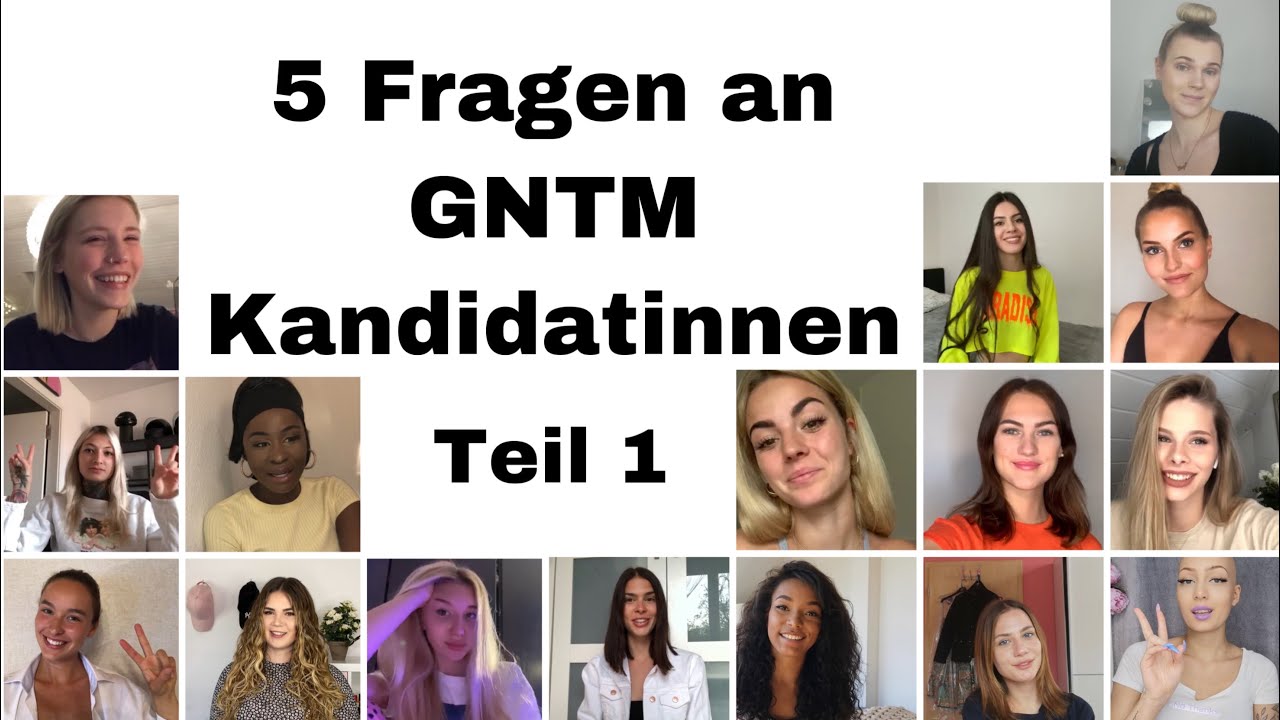 5 Fragen an GNTM Kandidatinnen | Teil 1 | GNTM2020