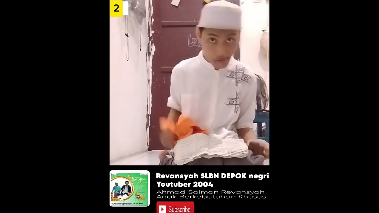 judul baca juz amma sama hafalan surat pendek Salman revansyah Anak berkebutuhan khusus