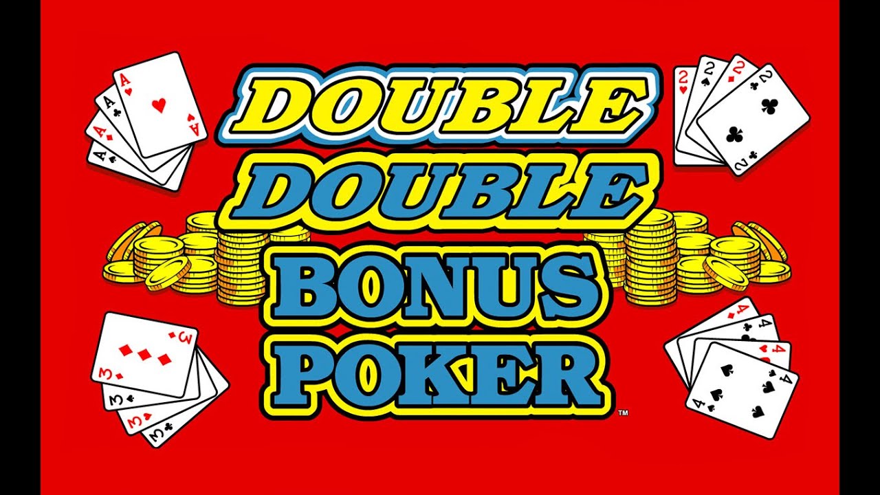 Video Poker - Four Strategy Adjustments in Double Double Bonus