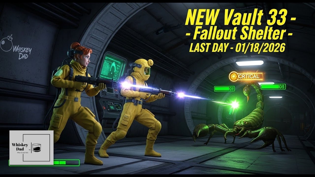 NEW Vault 33 - Fallout Shelter - Last Day - 01/18/2026