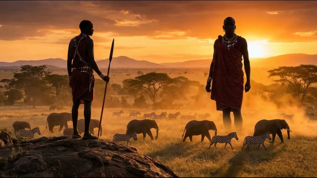 Zulu Calm & Healing Voices (African Serenity) | Stress Relief, Deep Relaxation, Sleep & Meditation