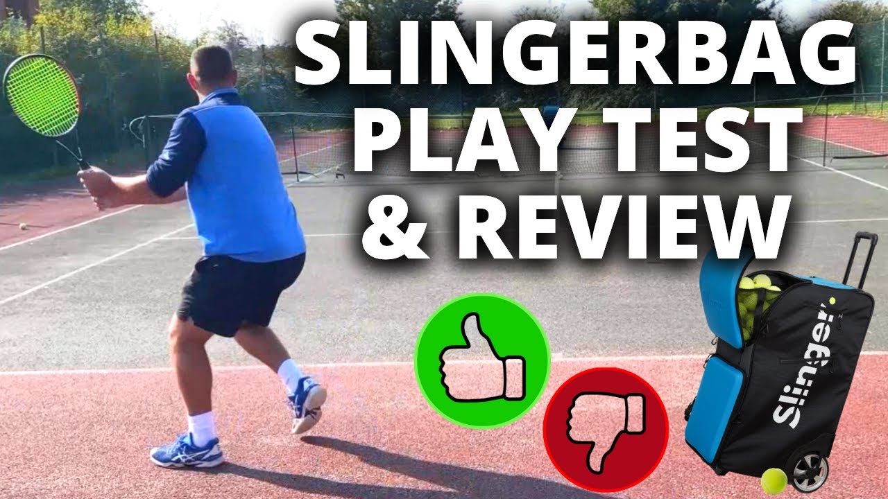 How Good Is The Slingerbag Tennis Ball Machine? Play Test and Review