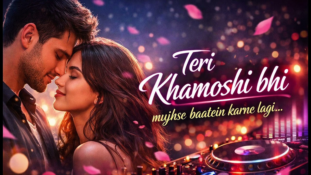 Teri Khamoshi Bhi Mujhse Baatein Karne Lagi | Romantic Hindi DJ Song | Smooth Love Vibes ❤️