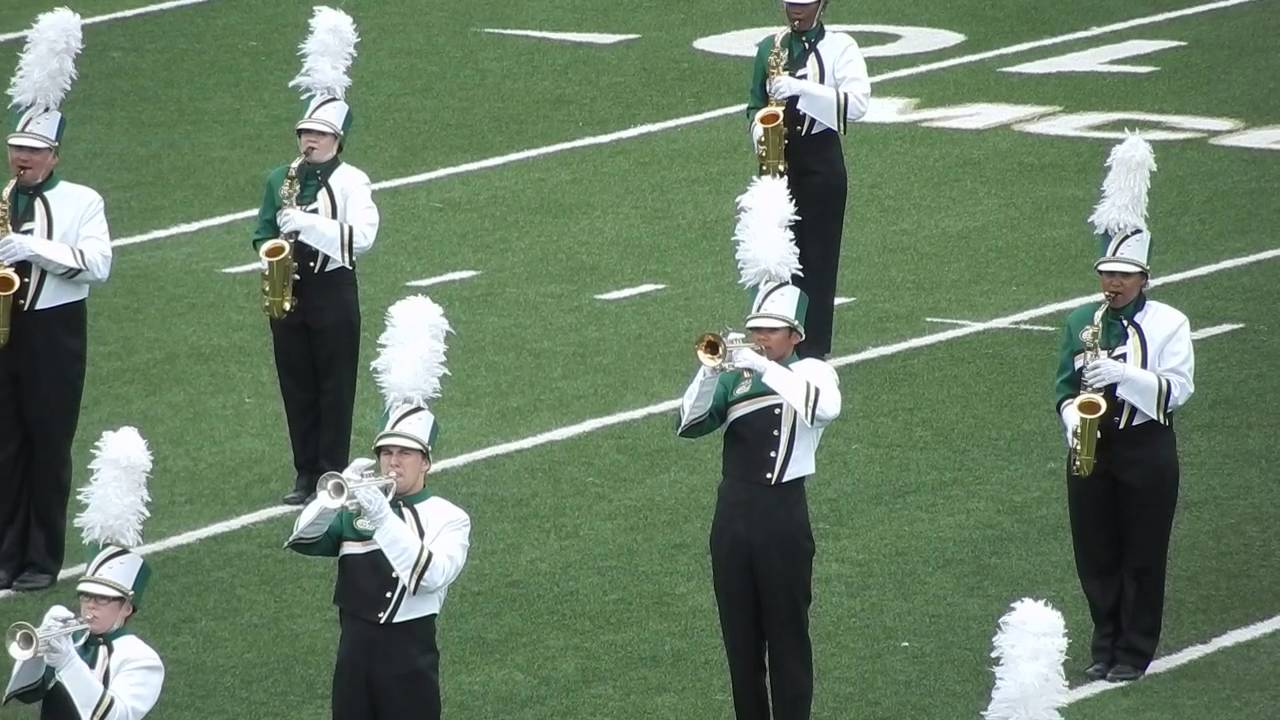 2016 UNC Charlotte 49ers Marching Band Debut 2016 part 1