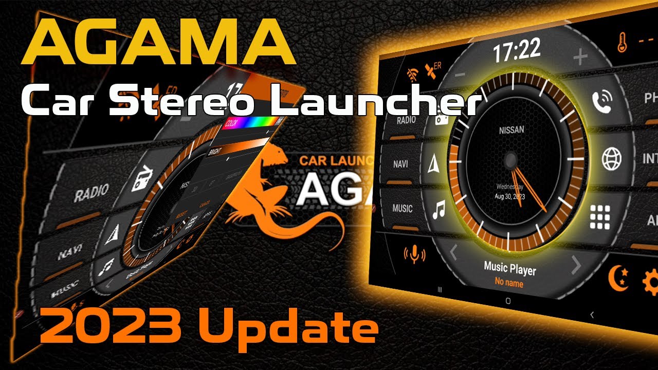 Обновления Android Car Stereo Launcher AGAMA #электроника