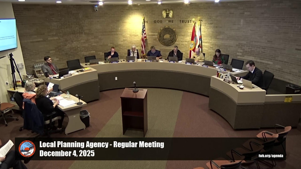 December 04, 2025 - Local Planning Agency Regular Meeting
