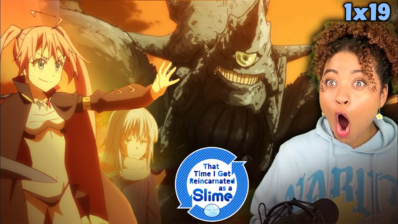 IS RIMURU TOO WEAK? 😱 CHARYBDIS VS RIMURU ...And Milim? | Slime 1x19 DUB Reaction