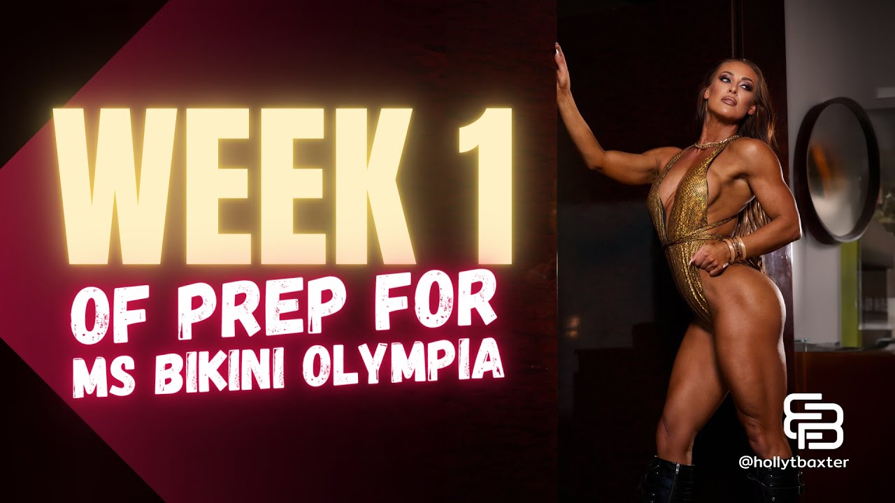Week 1 DONE! Here's how my Journey to Ms Bikini Olympia 2024 Started ⭐️ | Holly T. Baxter