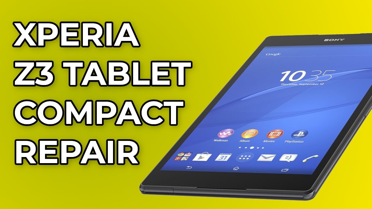 Repairing a Sony Xperia Z3 Tablet Compact | Qubits Tech