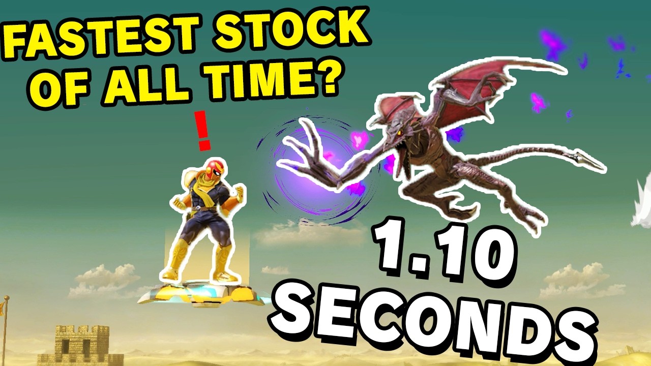 these smash bros stocks took less than 10 seconds..