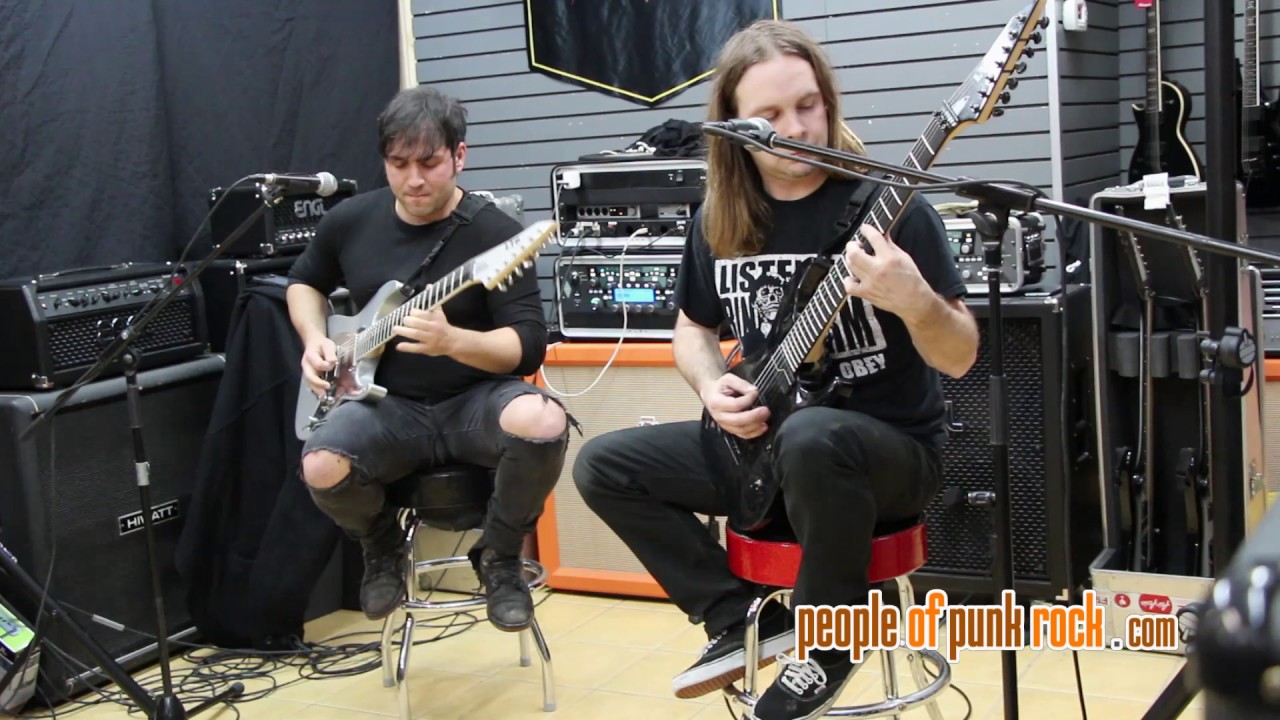 UNEARTH / Ken Susi & Buz McGrath - My Will Be Done @ Musique Gagné, Québec City QC - 2017-04-04