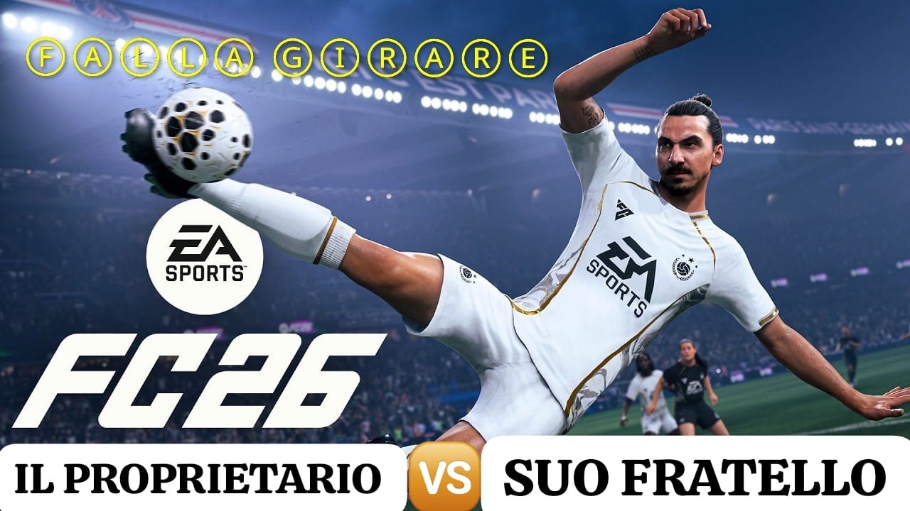 FC 26 Falla Girare Il proprietario VS Suo fratello!