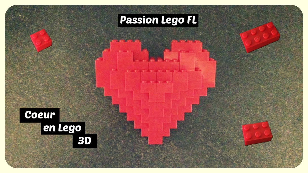 [Tuto] Construire un coeur en Lego 3D