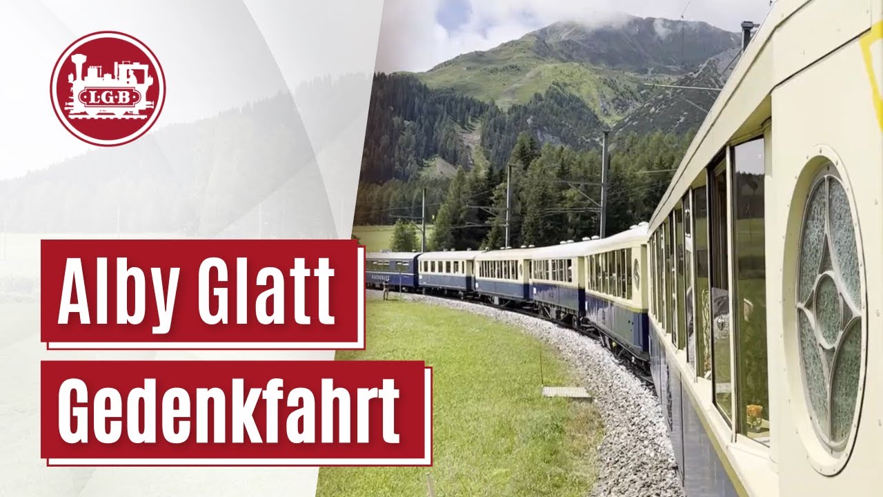 LGB bei der Alby Glatt Gedenkfahrt der RhB