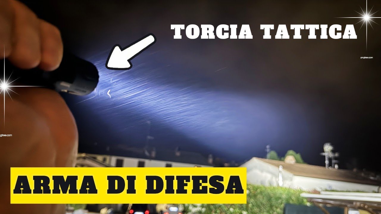 PROVO LA TORCIA TATTICA PIÙ POTENTE AL MONDO - 320 MT DI DISTANZA