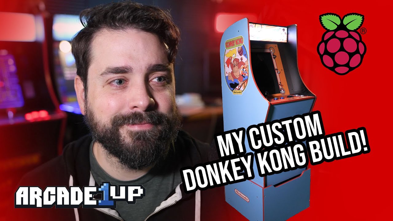 Donkey Kong Modded Arcade1up!