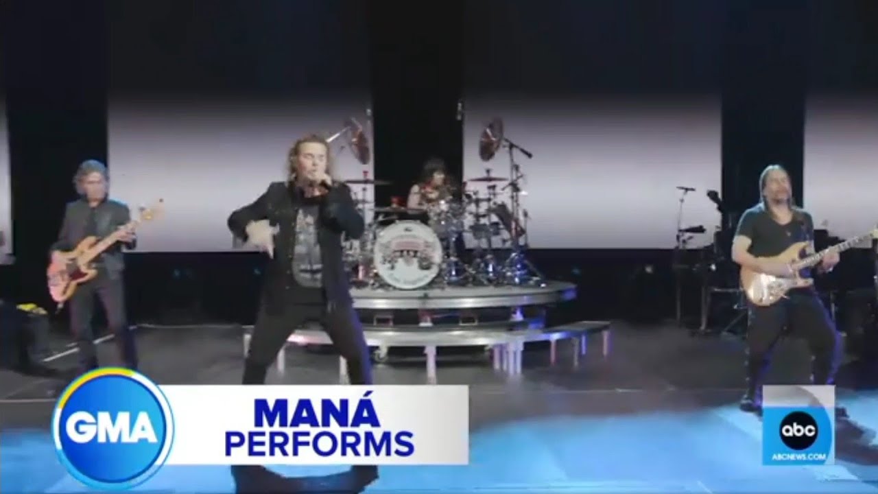 Maná - Oye Mi Amor (Live On GMA)